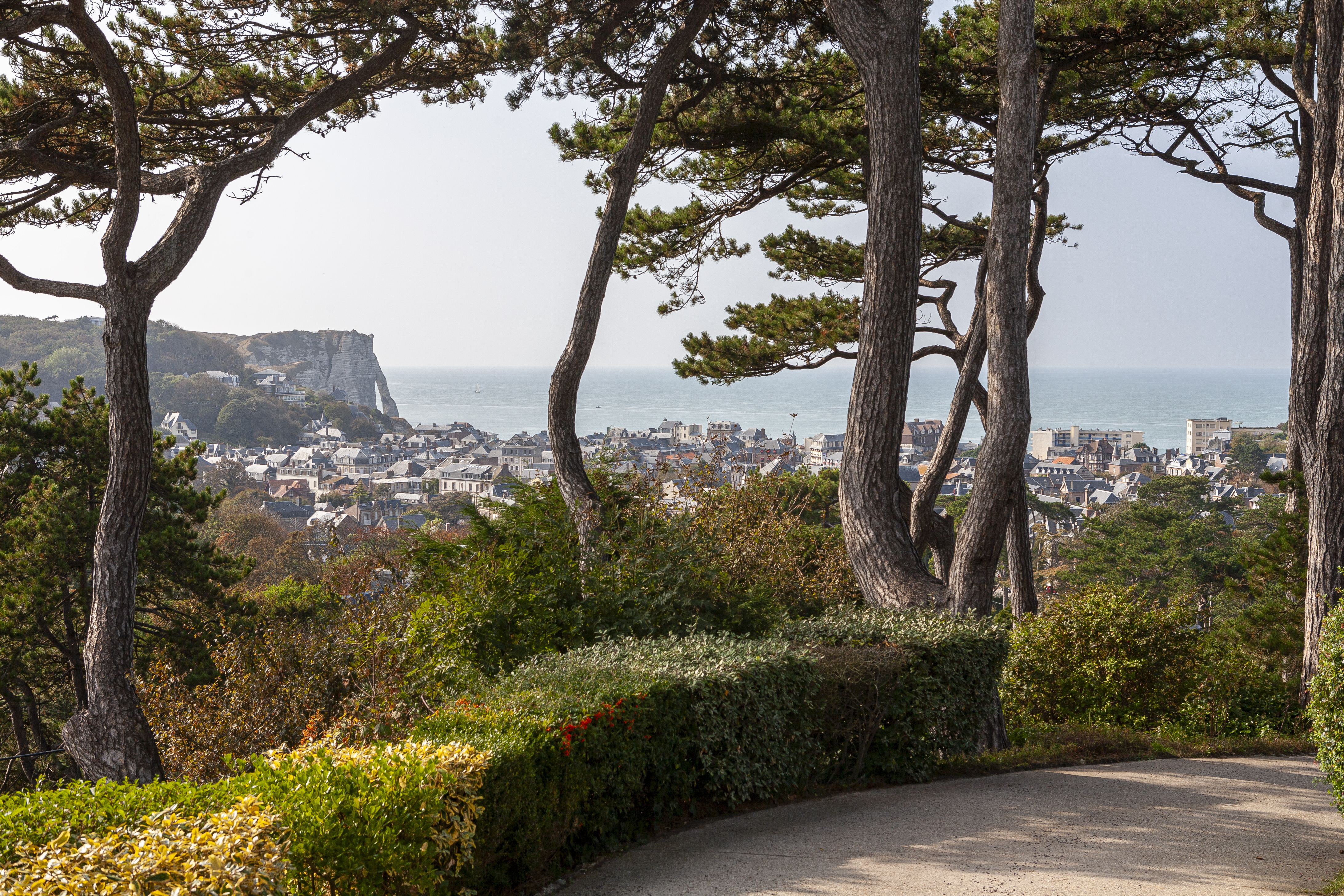 Photographie vue d'ensemble Etretat marion 2