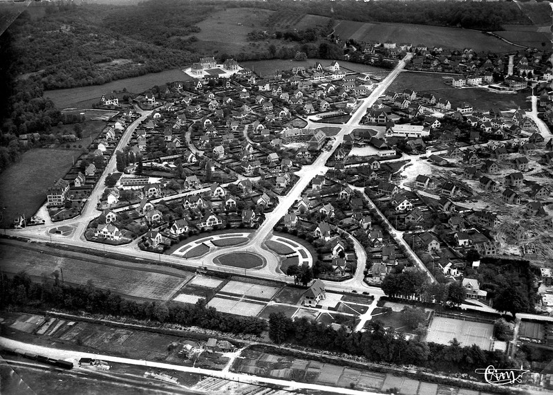 Vue aérienne de la cité de la Petite Campagne