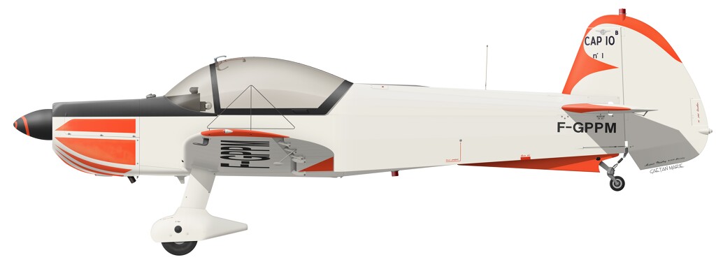 Avion CAP 10B n°1 ; France, CAP 10B n°1, F-GPPM, 2017.