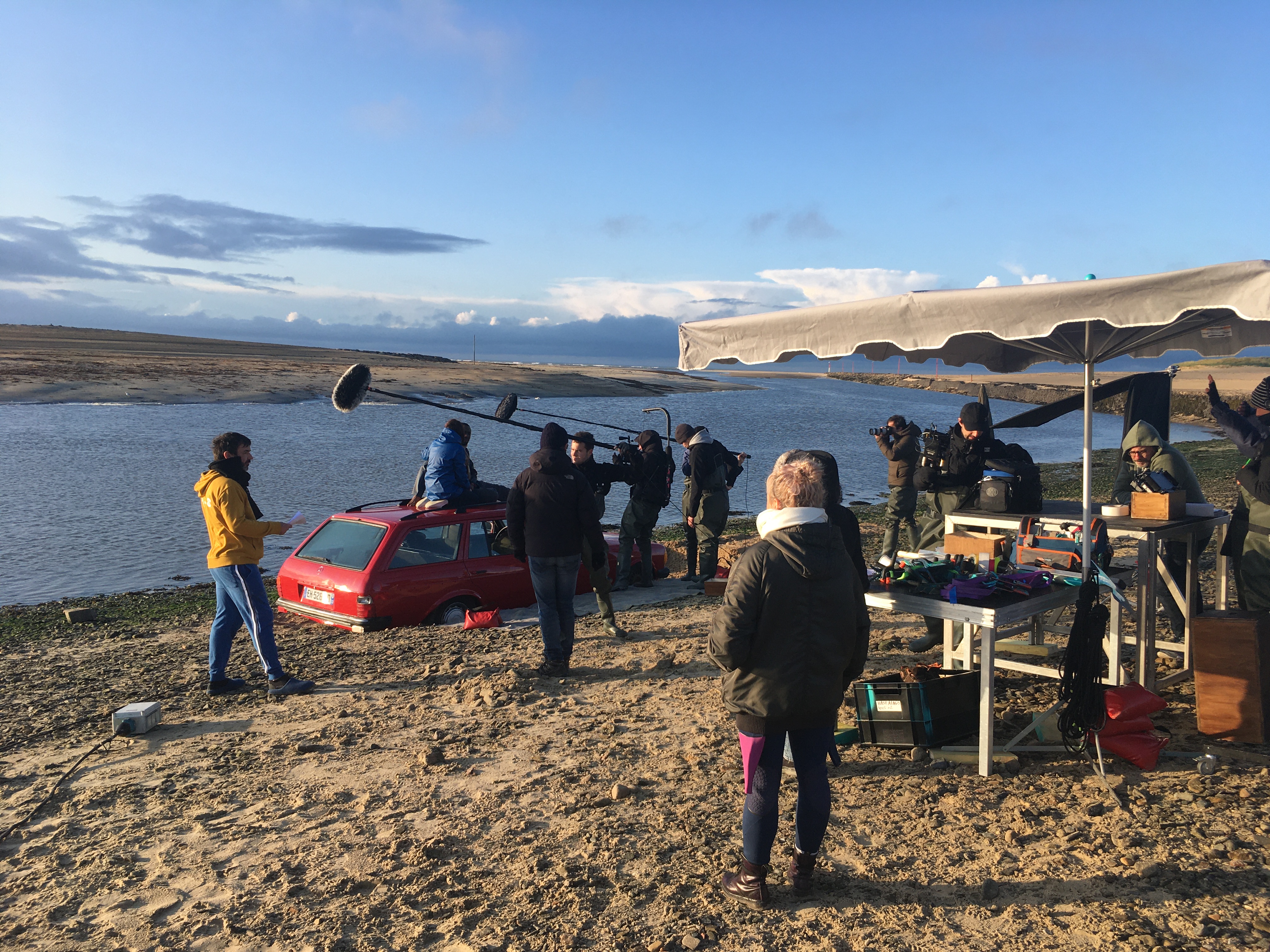 Tournage en Normandie