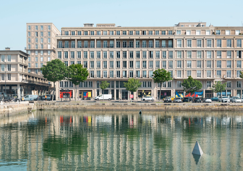 Elévation sur le quai George V, vue prise du quai Guillaume Le Testu