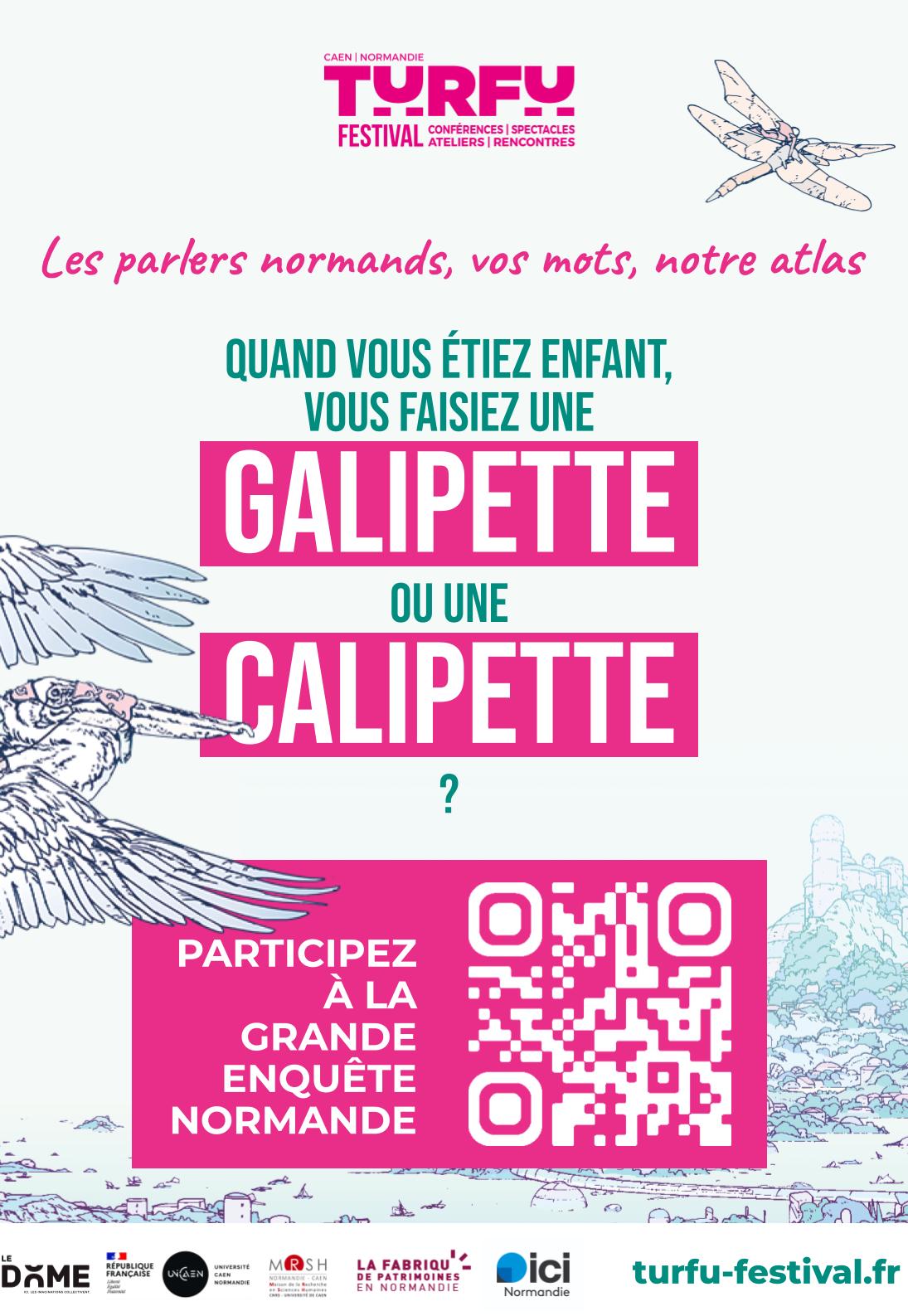 QR Code TURFU Parlez-vous normand?
