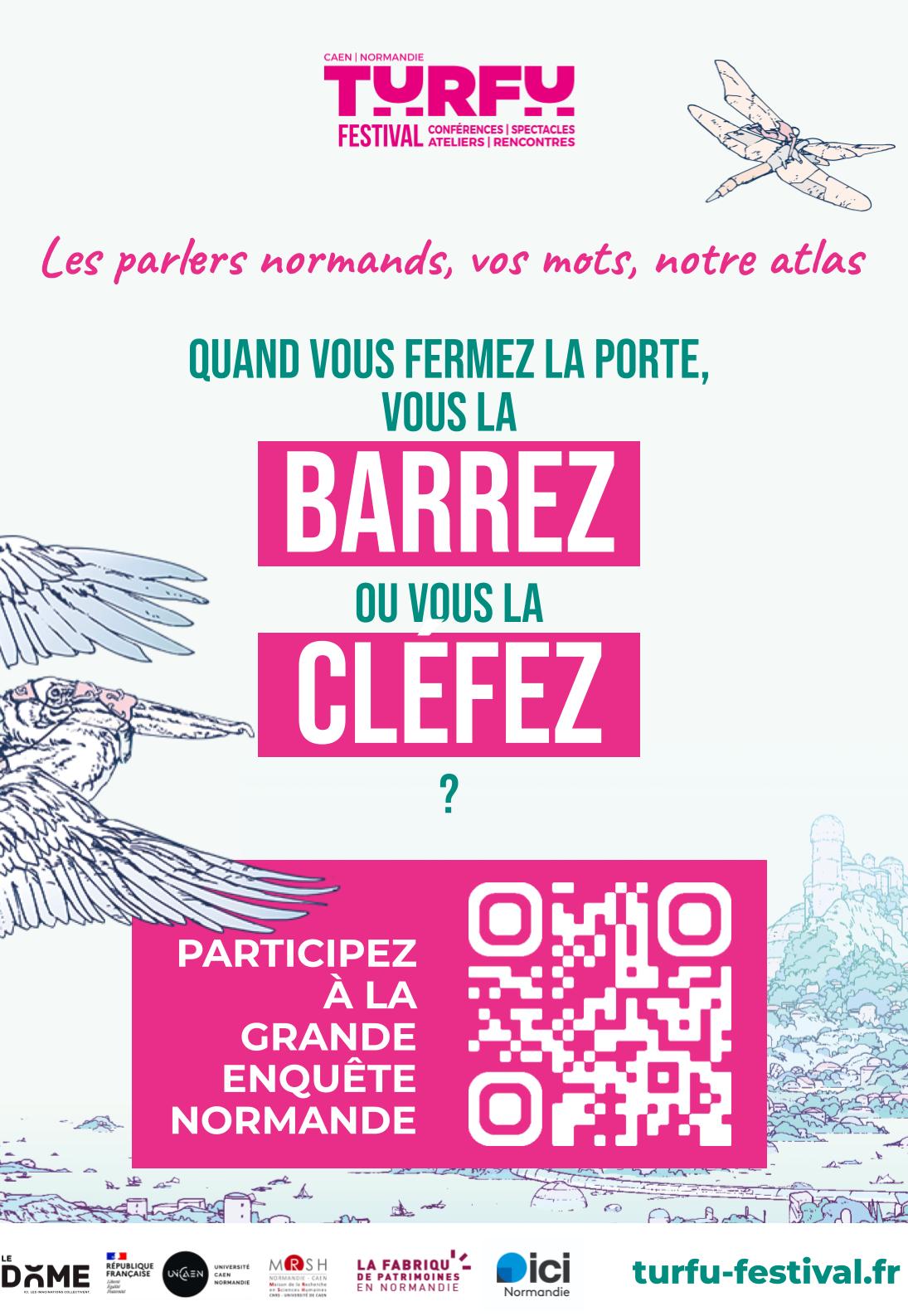 QR Code TURFU Parlez-vous normand?