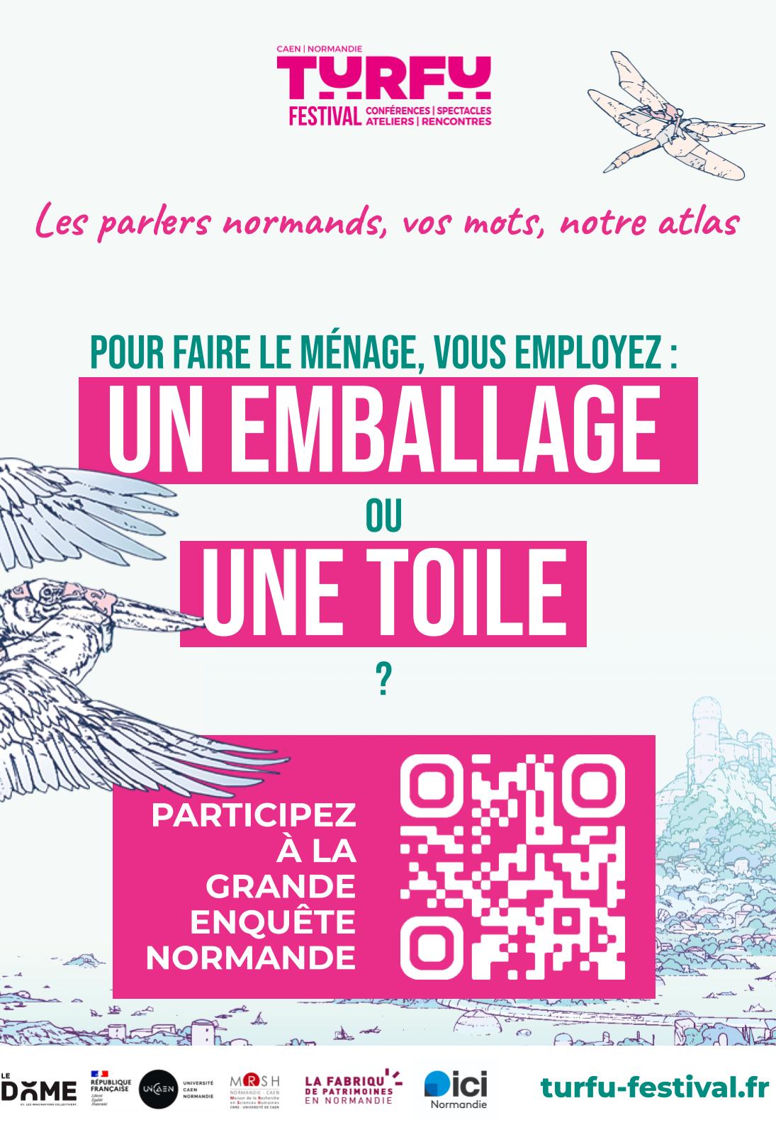 QR Code TURFU Parlez-vous normand?