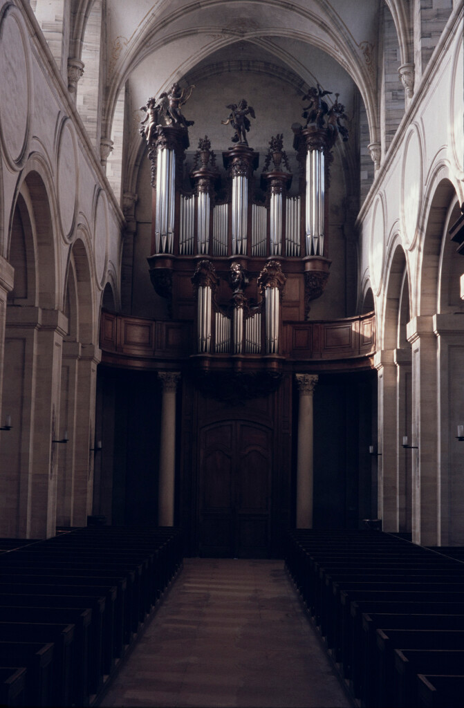 Orgue de l'Eglise abbatiale, abbaye de prémontrés Saint-Martin