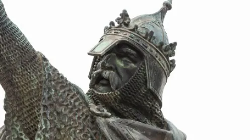 Statue de Guillaume Le Conquérant à Falaise