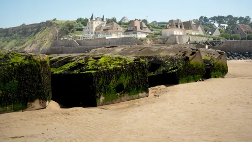 Plage d'Arromanches-les-Bains(c), 