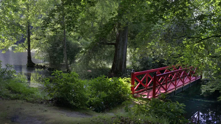 Photo du parc du château de Chantore