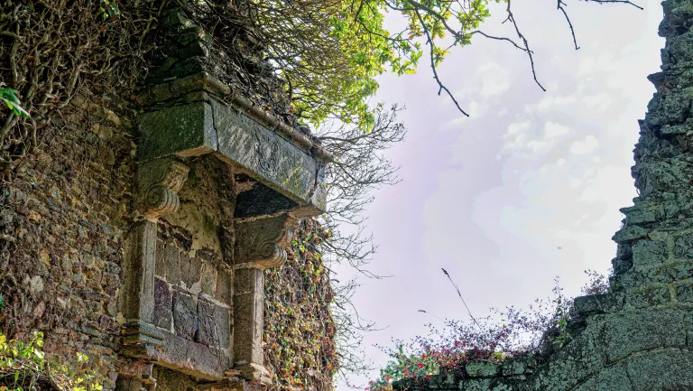 photo des ruines de Gueslin