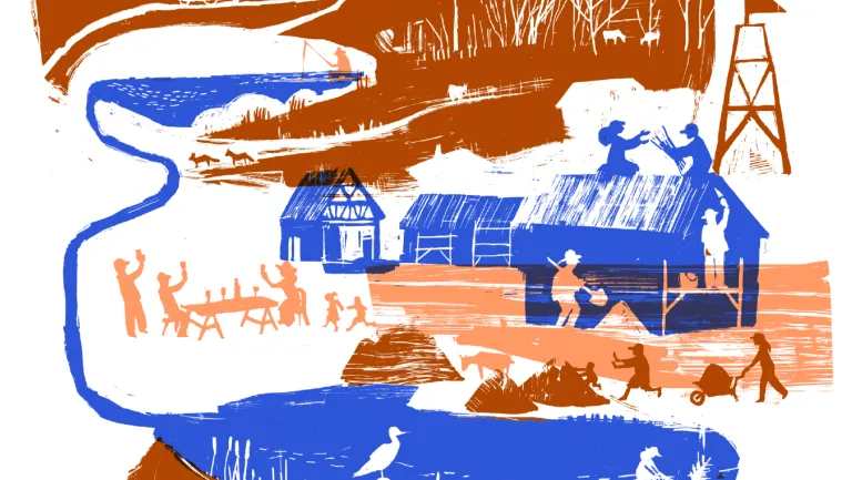 affiche des Grands chantiers