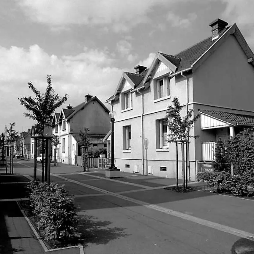 Carte postale cité ouvrière Mayville 