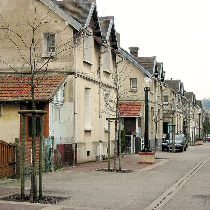 Maisons jumelées de la cité Mayville