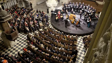 Photo d'un concert à la chapelle Corneille